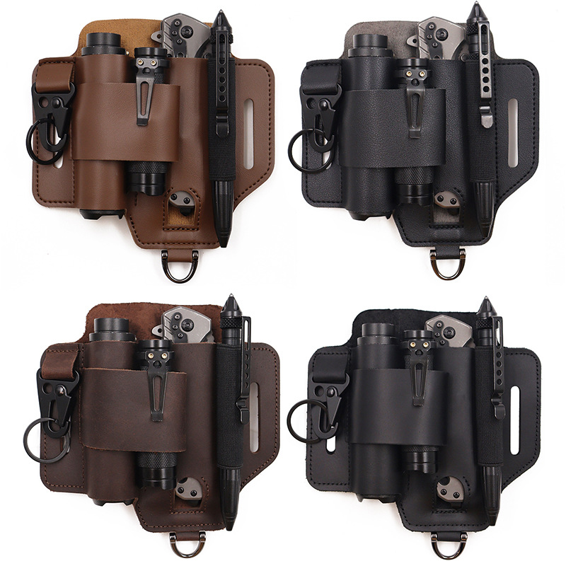 Leather Workshop - EDC Taktische Werkzeug Holster Wildnis Überleben