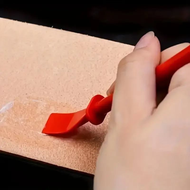 Contact Cement Leather - Kleberstreicher, Polypropylen-Kleberstreifstäbe, Applikator, Malerschaber für handgefertigte