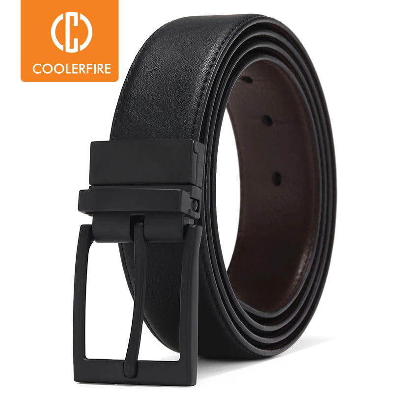 Leather Works Belt - Männer Gürtel Business Kleid Gürtel für