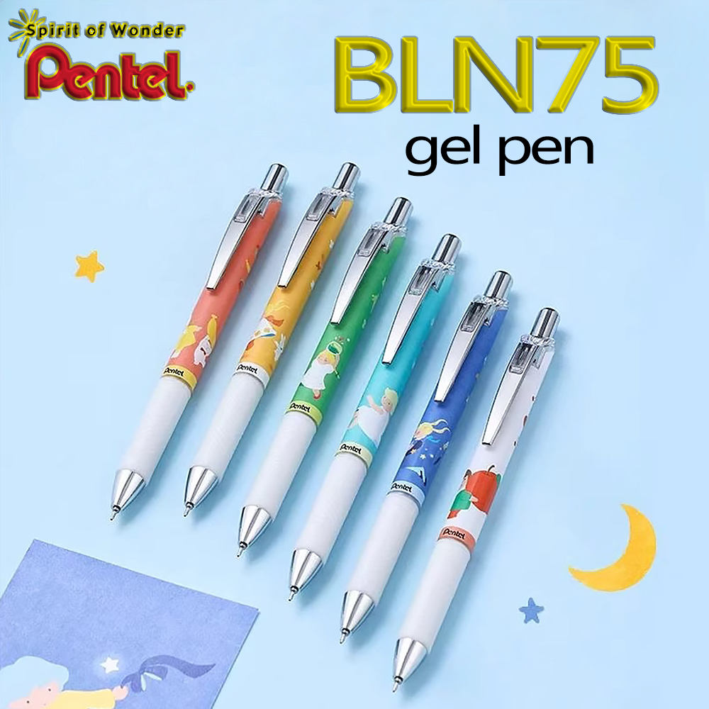Pentel Pen Energel - 1 Stift, 3 Ersatzminen, New Japan