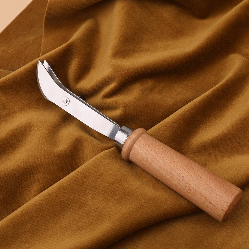 Leatherwork Edge Creaser - Verstellbare Außenkantenschneider, Lederhandwerkswerkzeuge, Edelstahl, DIY, handgefertigt,