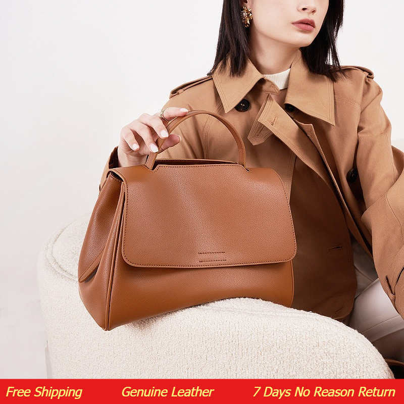 Leather Workshop - Luxuriöse Damen-Tragetasche für Reisen, Einkaufen, Arbeit,