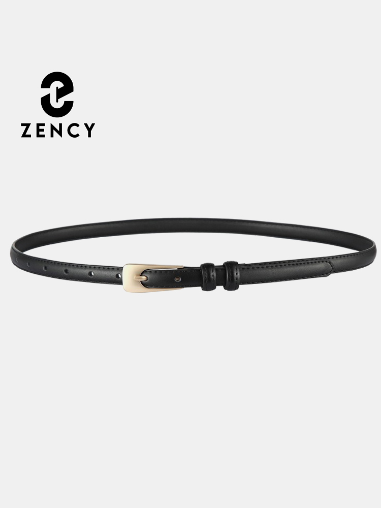 Leather Works Belt - Damen-Ledergürtel mit zwei Lagen und Dornschließe,