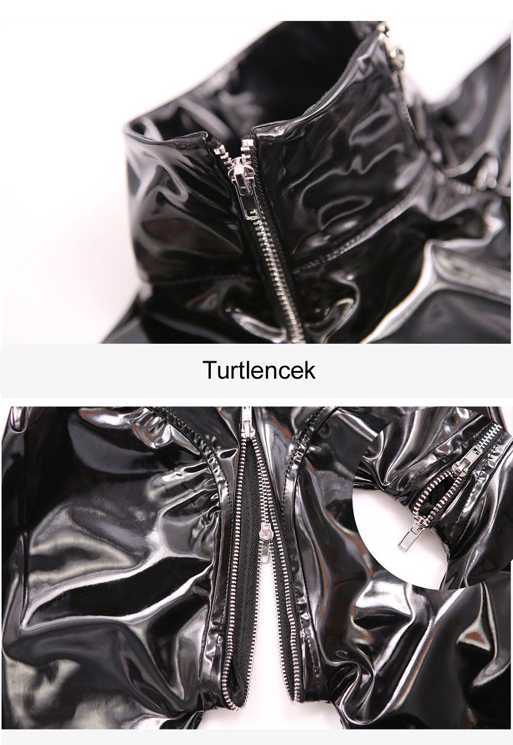 Sexy Frauen PVC Shiny Voll Bod – Leather Work Overalls Bewertung und Preis