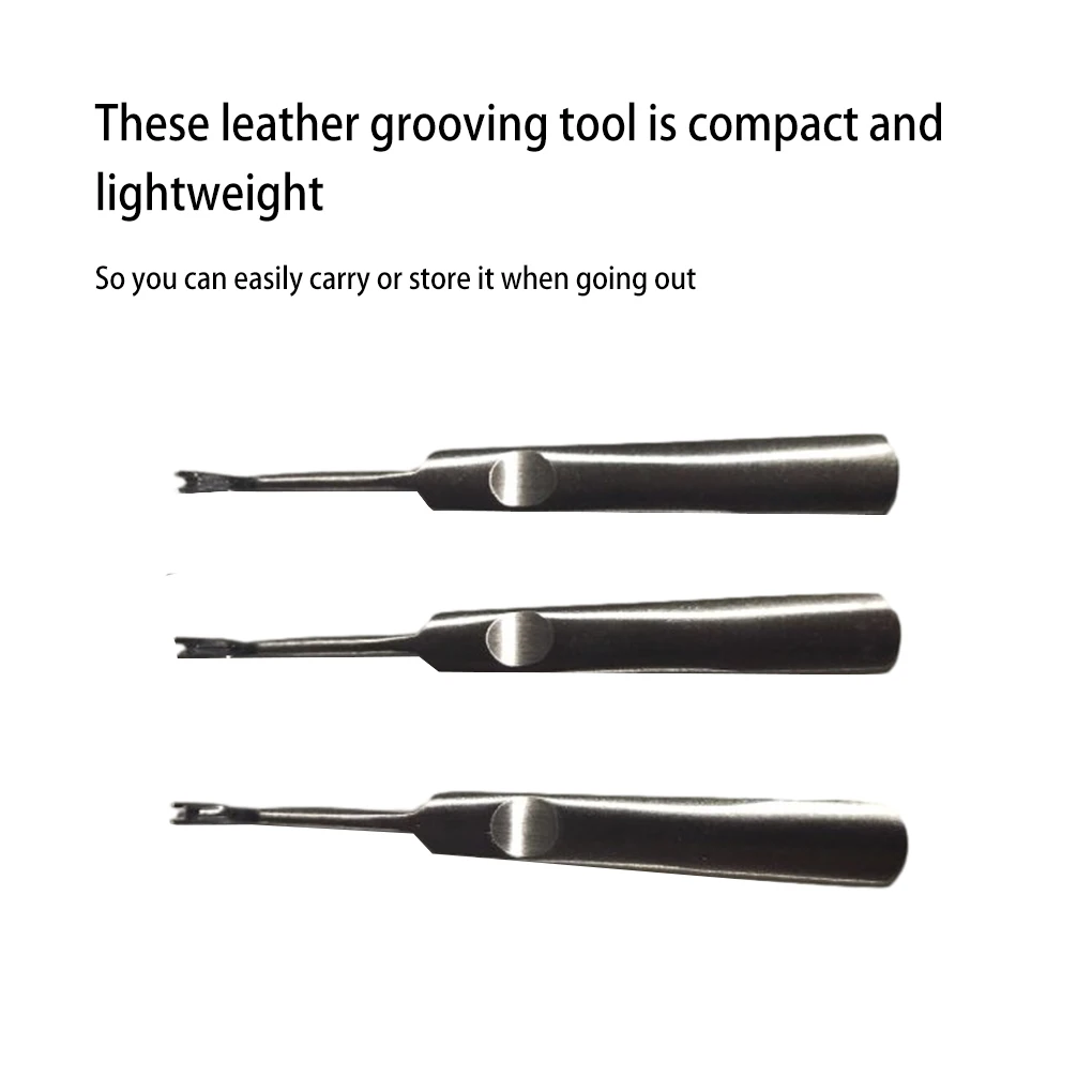 3-teiliges Leder-Rillwerkzeug- – Leatherwork Edge Creaser Bewertung und Preis