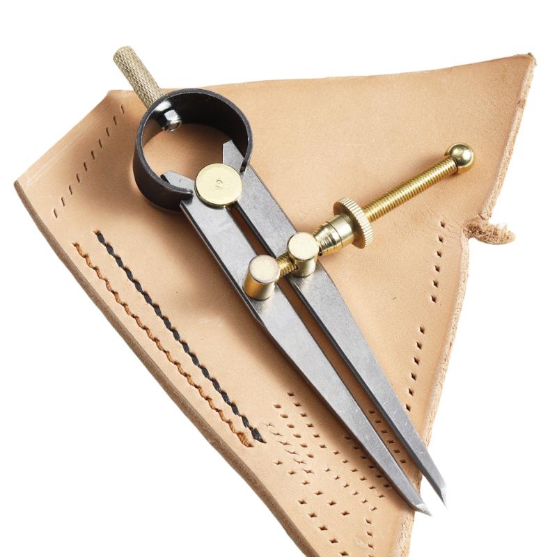 1 Stück Flachbein-Federzirkel  – Leatherwork Edge Creaser Bewertung und Preis