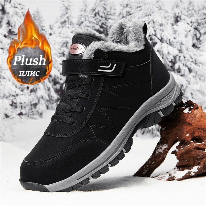 Herrenschuhe Neue Winter-Schne – Leather Work Women Shoes Bewertung und Preis