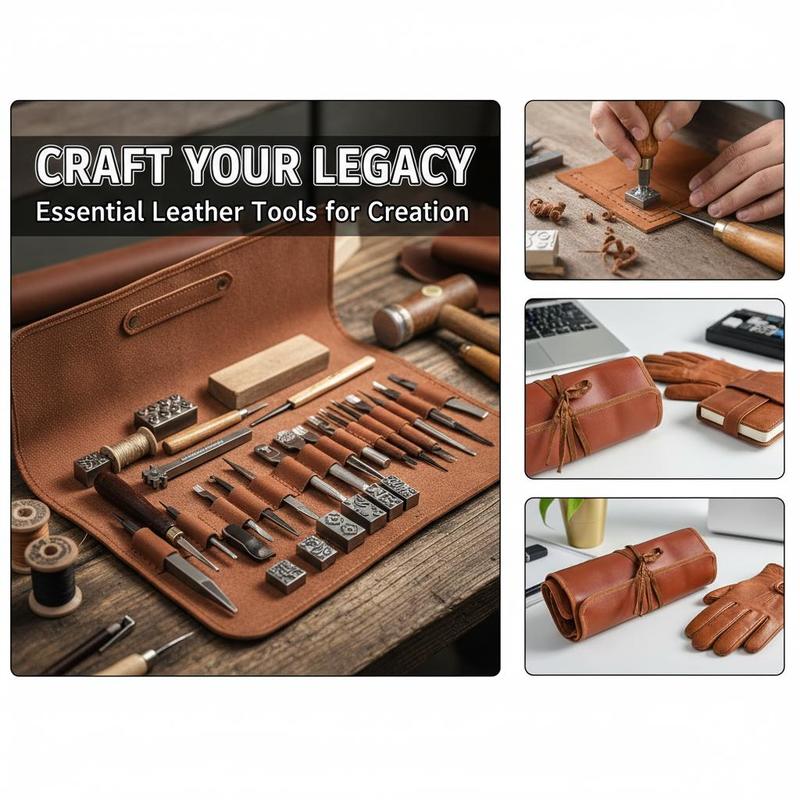 72-teiliges Lederhandwerk-Zube – Leather Workshop Bewertung und Preis