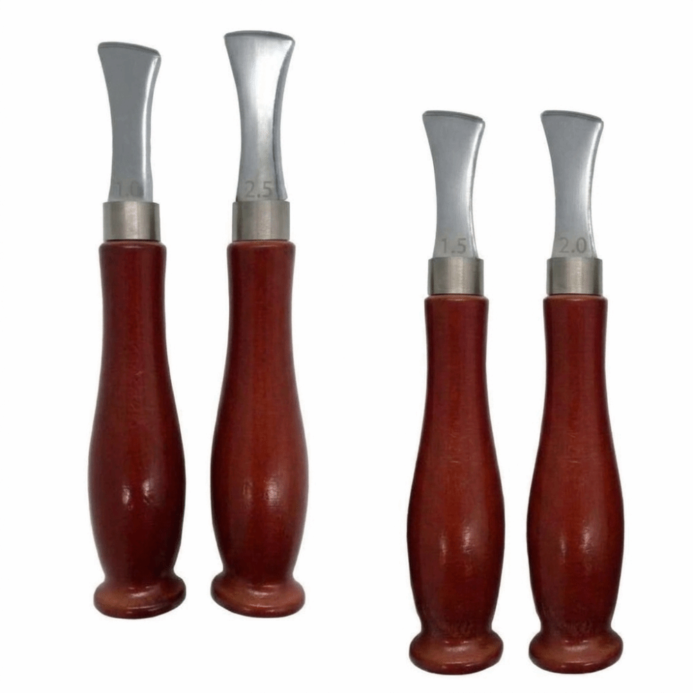 4-teiliges Präzisions-Kantenri – Leatherwork Edge Creaser Bewertung und Preis