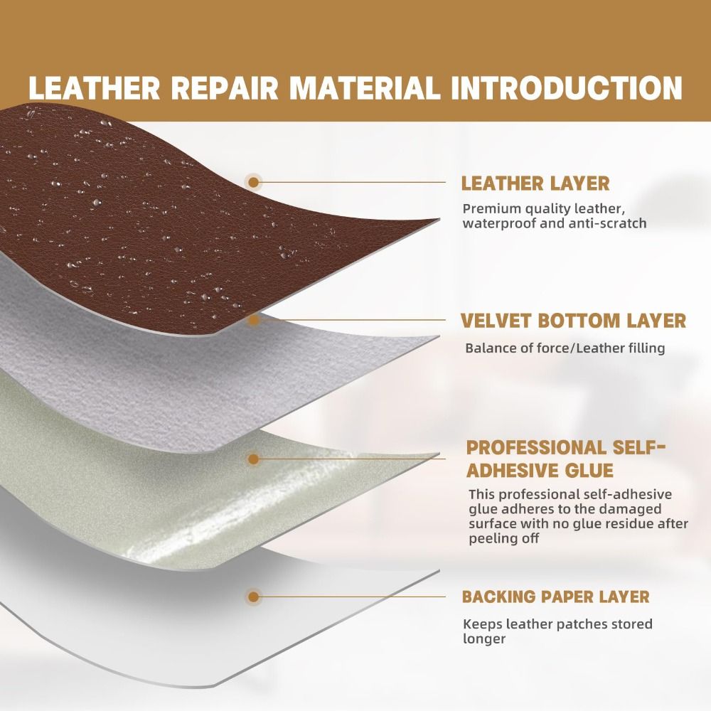 Selbstklebender Leder-Reparatu – Contact Cement Leather Bewertung und Preis
