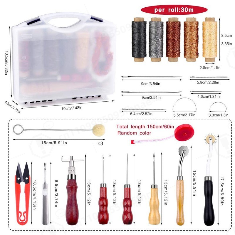 DIY Lederhandwerk Handnähset:  – Leatherwork Craft Bewertung und Preis