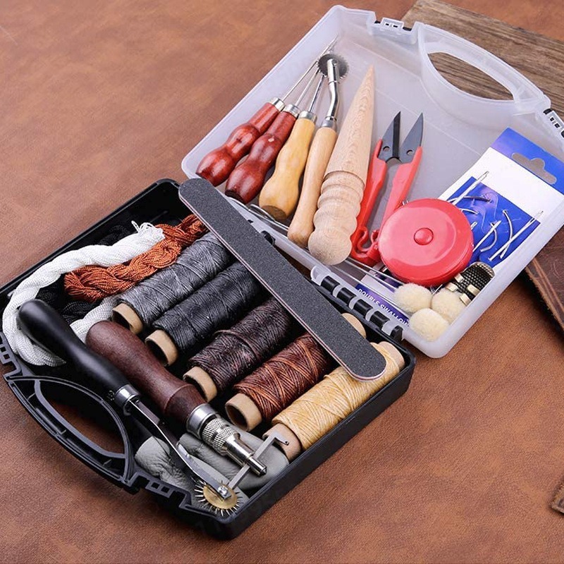 DIY Lederhandwerk Handnähset:  – Leatherwork Craft Bewertung und Preis