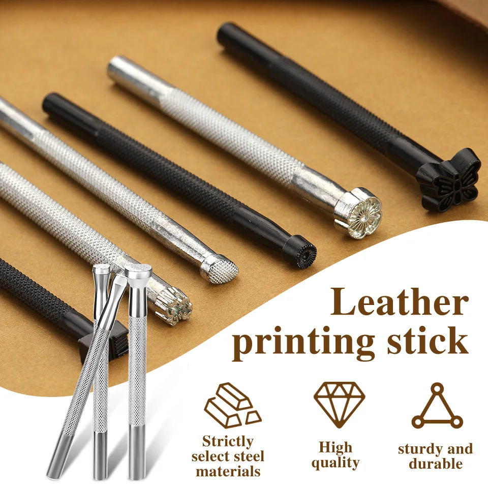 6/20 stücke Metall Leder Arbei – Leatherwork Craft Bewertung und Preis