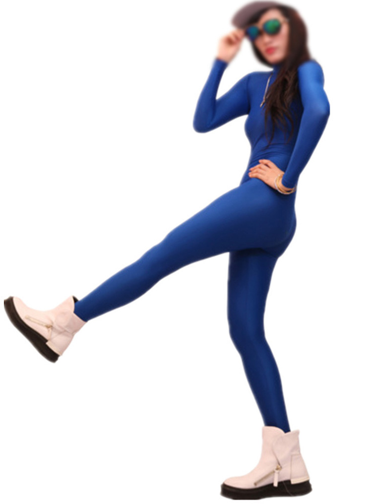 Sexy Frauen schlank glänzend v – Leather Work Overalls Bewertung und Preis