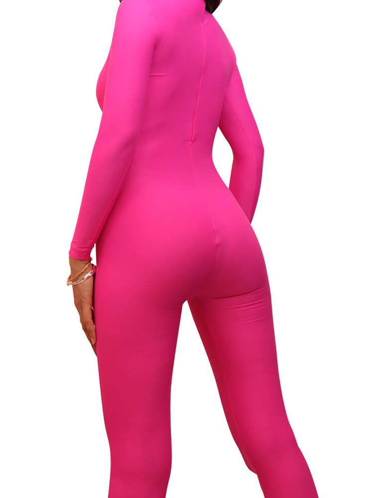 Sexy Frauen schlank glänzend v – Leather Work Overalls Bewertung und Preis