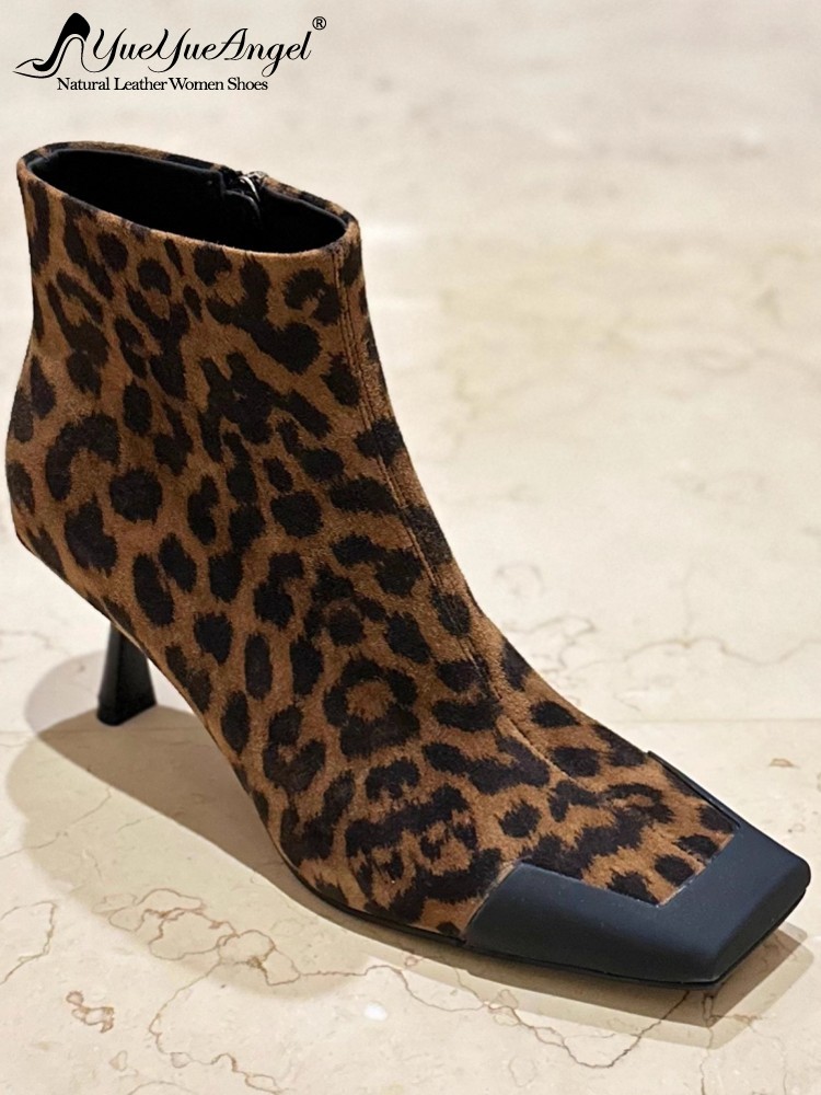Mode Frauen Karree Dünne Ferse – Leather Work Women Shoes Bewertung und Preis