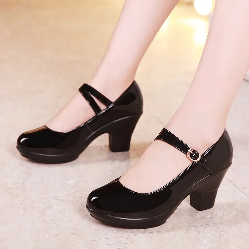 Kleine Größen 32-43 Mary Janes – Leather Work Women Shoes Bewertung und Preis