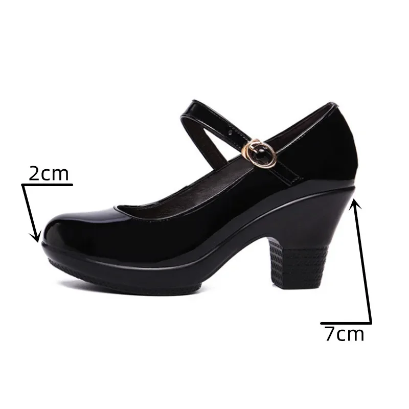 Kleine Größen 32-43 Mary Janes – Leather Work Women Shoes Bewertung und Preis
