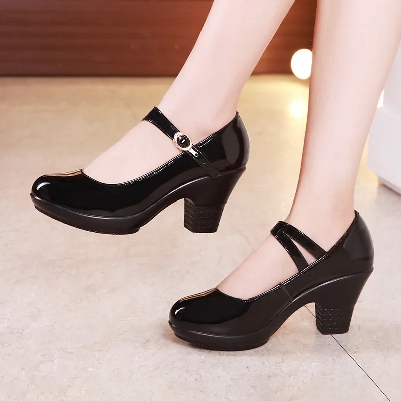 Kleine Größen 32-43 Mary Janes – Leather Work Women Shoes Bewertung und Preis