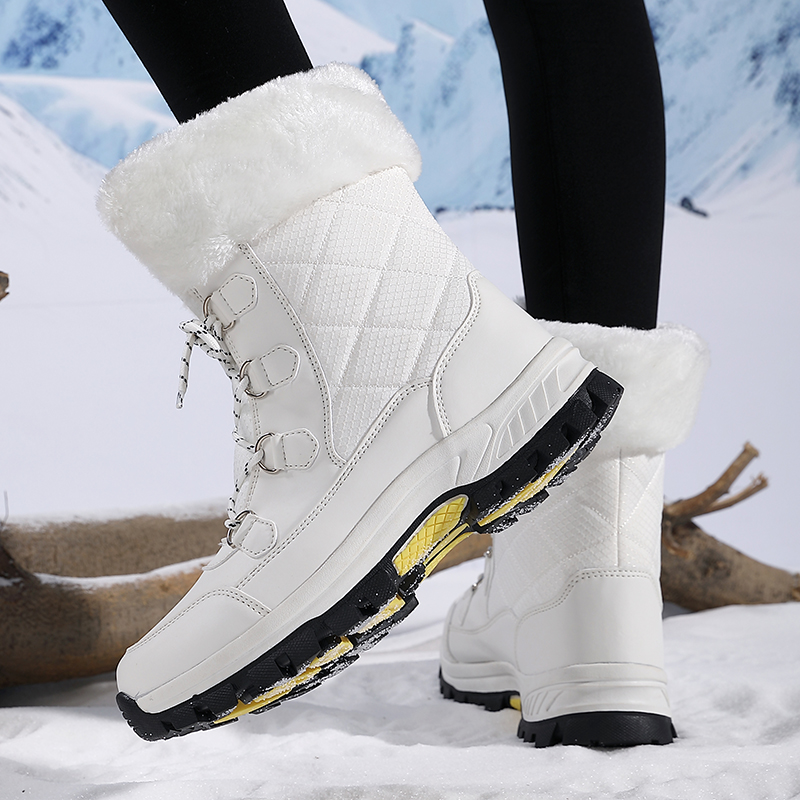 Winter Damen Schneestiefel Was – Leather Work Women Shoes Bewertung und Preis