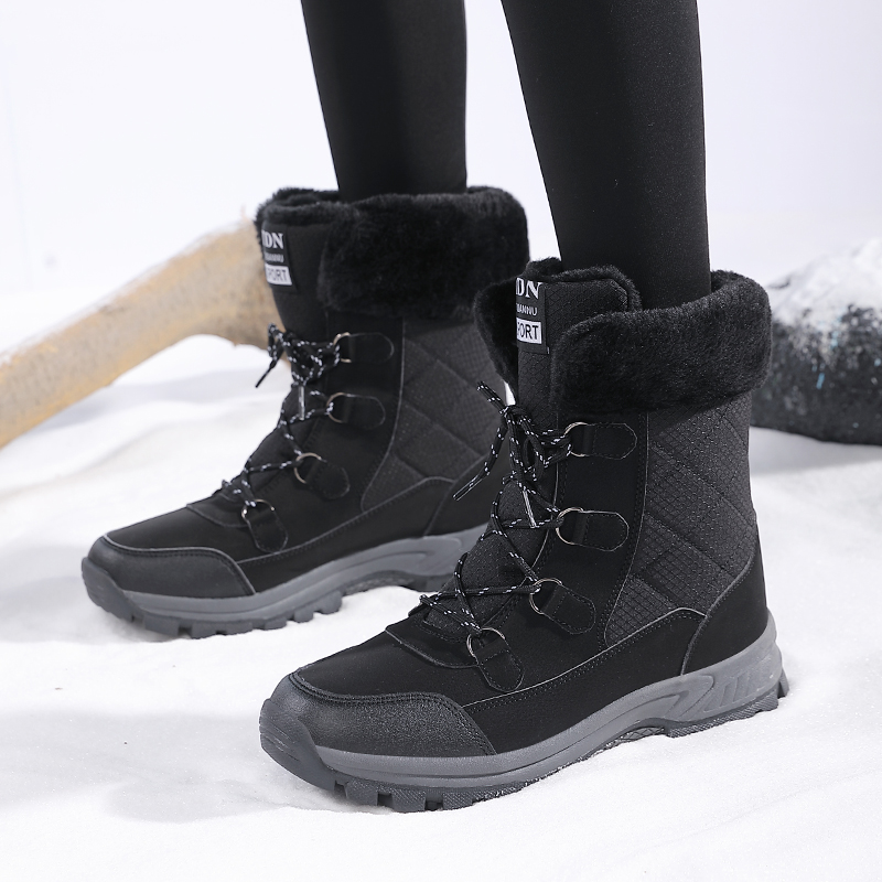 Winter Damen Schneestiefel Was – Leather Work Women Shoes Bewertung und Preis
