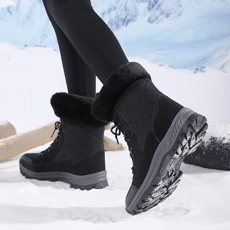 Winter Damen Schneestiefel Was – Leather Work Women Shoes Bewertung und Preis