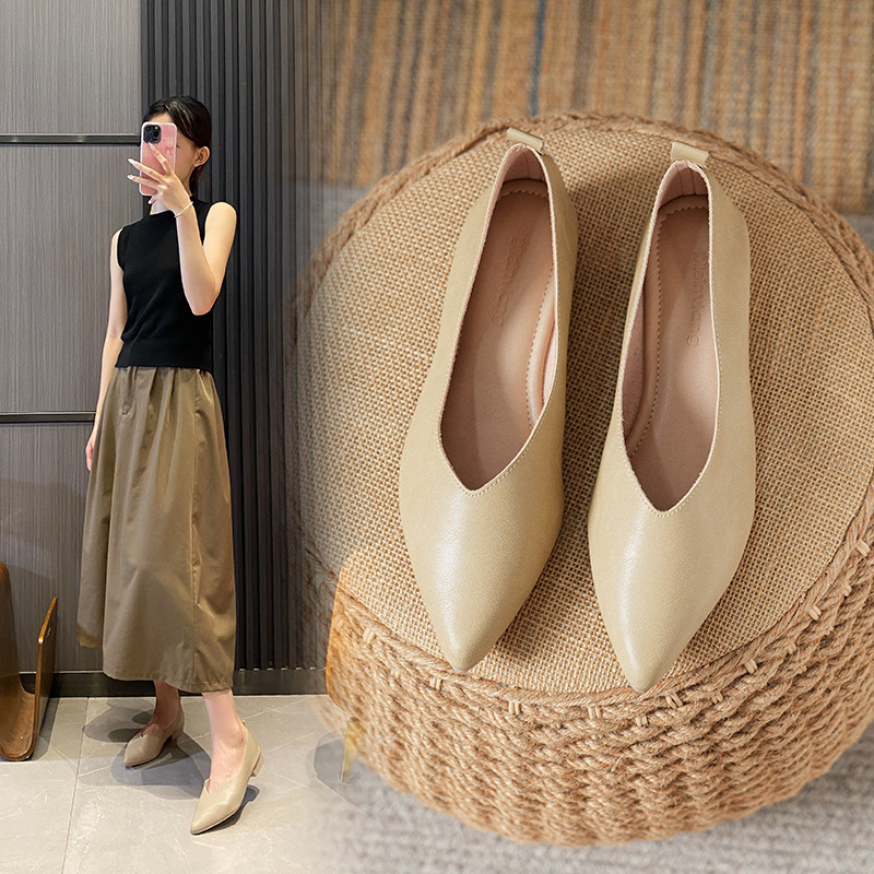 Frühlings- und Herbstmode Neue – Leather Work Women Shoes Bewertung und Preis